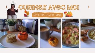 SAVEURS DAUTOMNE cuisinez avec moi en utilisant des ingrédients dautomne  🍂🎃 [upl. by Ahsemat]