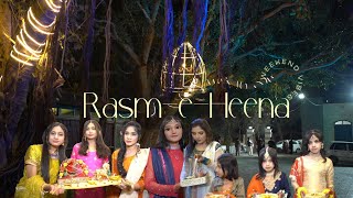 Vlog  55  Apia ke RasmeHeena  Mehndi  Montgomery Club Sahiwal  Shadi Part 7 [upl. by Dani]