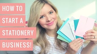 How to Start a Stationery Business Online  Everything I Wish I Had Known [upl. by Yelyk]