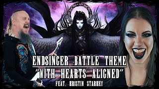 Final Fantasy XIV  Endsinger Battle Theme quotWith Hearts Alignedquot feat KristinStarkey [upl. by Diley]