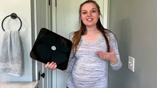 Review of Vitafit Smart Body Fat Weight Scale for Body Composition Monitors [upl. by Jillayne]