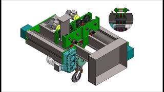 Wire Rope Hoist Gantron Hoists [upl. by Yr]