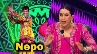 Indias Best Dancer Season 4 Nepo Karishma kapoor Dance Performance IBD 4 [upl. by Berey]