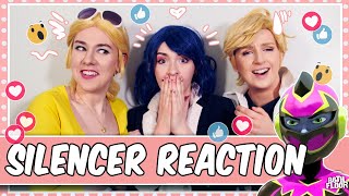 Cosplayers React to Miraculous Ladybug  Silencer 🤫🎵 [upl. by Anthiathia]