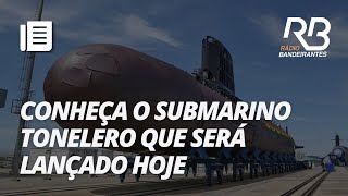 Lula e Macron inauguram submarino Tonelero no Rio de Janeiro  Jornal Gente [upl. by Kurzawa]