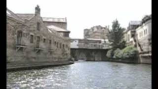 Bathampton Mill to Pulteney Bridge Bath England Somerset [upl. by Ahsakal]