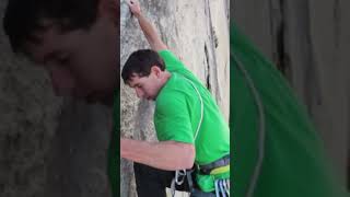 That time Alex Honnold almost fell soloing in Yosemite Follow for more rockclimbing [upl. by Suidualc]