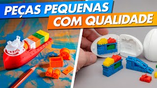 5 DICAS SIMPLES para imprimir 3D Peças Pequenas com Qualidade [upl. by Aman]