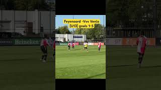 Feyenoord Vvv Venlo U1315 voetbal fußball soccer sport [upl. by Asena]