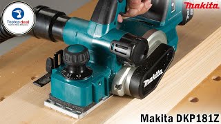 Makita DKP181Z 18V LXT Brushless 82 Mm Planer [upl. by Orabelle302]