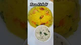 Rava Kichadi Recipe  Breakfast Recipes  shorts [upl. by Norok]