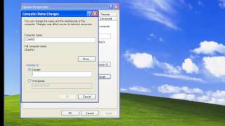 Joining Computer to Domain in Windows Server 2003 [upl. by Collayer898]