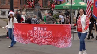 2023 Sevierville Christmas Parade in Sevierville TN [upl. by Neirual]