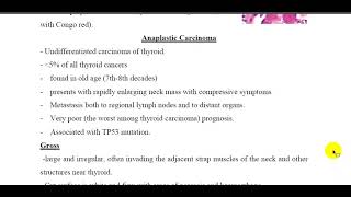 Anaplastic Carcinoma [upl. by Rehoptsirhc233]