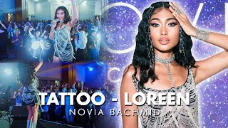 Tattoo  Loreen  Novia Bachmid live performance [upl. by Silrac]