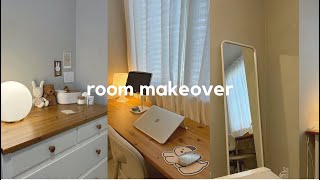 major room makeover amp tour 2024 🛏️ minimalist aesthetic pinterest inspired [upl. by Lynsey]