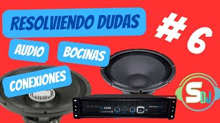 ❌️💥Bocinas a 3 vías conexión de subs recomendación de bocinas manejo de potencia con SPECTRUM DJ [upl. by Sungam]