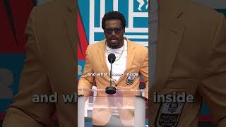 Pro Football Hall of Fame Speech Patrick Willis Clip 1 nfl hof football patrickwillis 49ers [upl. by Amikat]