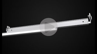 Recessed Linear Lighting Tgrid LED Linear Light by OKT Lighting [upl. by Amelie]