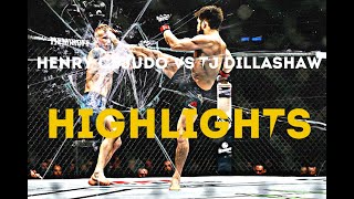 Henry Cejudo vs TJ Dillashaw FIGHT HIGHLIGHTS [upl. by Aztiley]