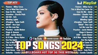 Top 40 Songs This Week 🌷 Rihanna Taylor Swift Adele Dua Lipa Bruno Mars The Weeknd Post Malone [upl. by Arodnap101]