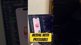 Modal With Pressable in React Native 2024 mobileapps icodingsaga reactnative shortsfeeds coding [upl. by Ojaras]