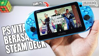 MAIN GAME PC DI PS VITA TERNYATA BISA  PlayStation Vita Moonlight PC amp PS4 Remote Play Tutorial [upl. by Ycrad]