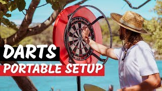 Formula Sports  Portable Darts Setup [upl. by Odnesor]