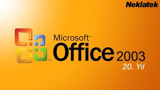 Microsoft Office 2003 20 Yaşında  Microsoft Office 2003 Professional Editiona Genel Bakış [upl. by Alac]