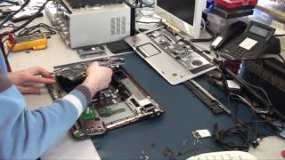 Mainboard replacement HP DV9000 Laptop 7081 [upl. by Montford]