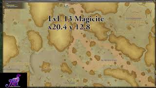 FFXIV Magicite Locations For Krilles Quests [upl. by Eedoj866]