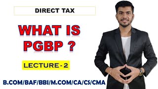 PGBP Lecture  2  Practical Problem with solution  Direct Tax  Baljeet Sir [upl. by Fruin]