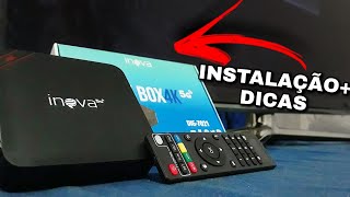 TV BOX INOVA 4K 5G  INSTALANDO E USANDO [upl. by Dunning]