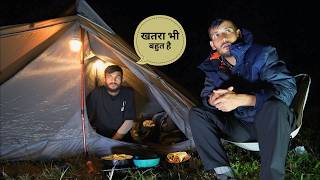 3 days Camping In Deep Forest Of Uttarakhand  Night Camping Near a Hidden Waterfall  Tejas Camping [upl. by Nnairac]