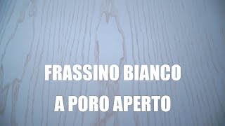 COME VERNICIARE IL FRASSINO CON EFFETTO BIANCO A PORO APERTO fai da te [upl. by Richara]