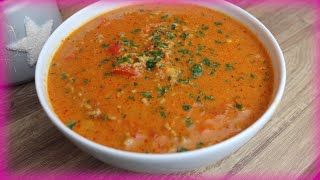 Hackfleischsuppe schnell und lecker essen mit wenig Zutaten Eintopf Suppe Rezept kochen [upl. by Warner]