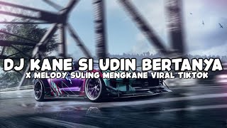 DJ KANE SI UDIN BERTANYA X MELODY SULING MENGKANE VIRAL TIKTOK [upl. by Ligriv]