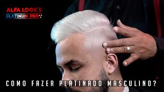 Como fazer o Platinado Masculino Aula Completa [upl. by Atenahs]