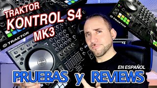 Traktor Kontrol S4 Mk3 Pruebas y Reviews en Español [upl. by Archle]