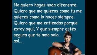 LLena De Amor  Luis Fonsi  Con Letra [upl. by Wheaton14]