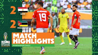 HIGHLIGHTS  Egypt vs Mozambique  ملخص مباراة مصر وموزمبيق 22 TotalEnergiesAFCON2023 [upl. by Eiddam]