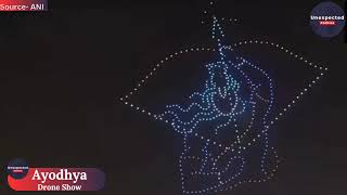 Drone Show Ayodhya 2024  Unexpected politics [upl. by Ranie]