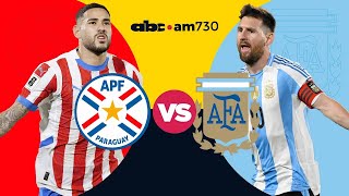 PARAGUAY vs ARGENTINA  Eliminatorias Sudamericanas [upl. by Estell]