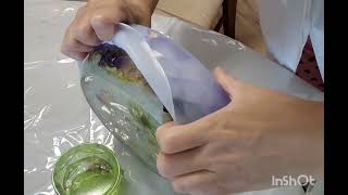 resin pot making [upl. by Sedinoel]