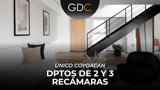 Departamentos de 2 y 3 recámaras en Único Coyoacán CDMX [upl. by Namor542]