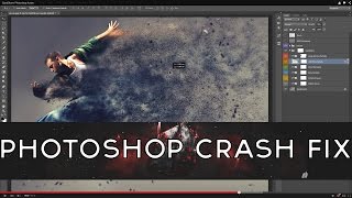 Tutorials Episode 1 Photoshop CC amp CS6 Crashing Fix [upl. by Ellinad306]