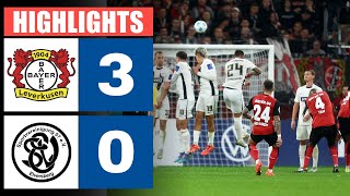 Leverkusen gegen Elversberg 3  0  HIGHLIGHTS amp GOALS  DFBPokal 202425 [upl. by Everrs]