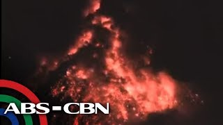 WATCH Mayon Volcano spews lava anew [upl. by Bette493]