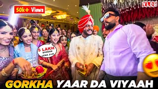 5 Lakh Shagan Vlog 4  Gorkha Yaar Da Viah  Full Masti  Jattz 420 [upl. by Eddie]