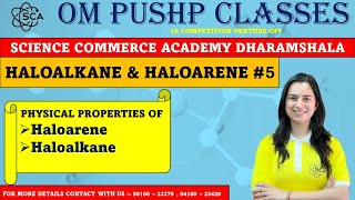 HALOALKANE amp HALOARENE  CLASS  12TH  CHEMISTRY LECTURE  5 BY PAYAL GOSWAMI MAM [upl. by Meill]